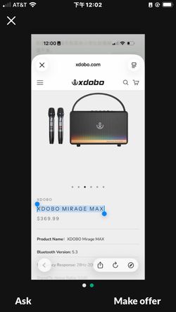 XDOBO MIRAGE MAX
