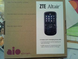 ZTE Altair cellphone