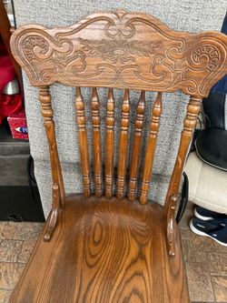 Desk Chair Wood