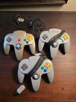 Nintendo 64 N64 Video Game Controllers Original Authentic