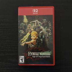 Zelda Hyrule Warriors Age Of Imprisonment Nintendo Switch 2