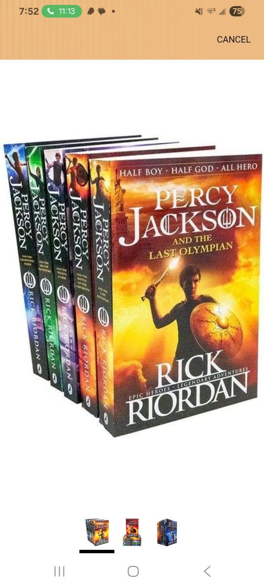 Percy Jackson Complete 5-Book Set