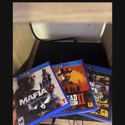 PS4 with downloaded games 
