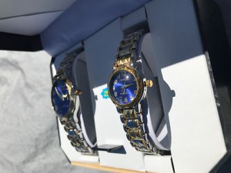 Geneva watch blue face hotsell