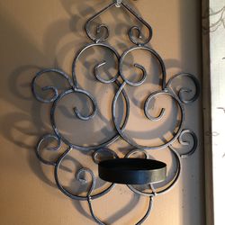 Metal Candle Holders Set Of 2