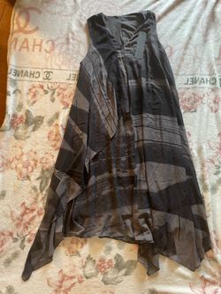 S.Deer Sleeveless Asymmetrical Dress Size Medium