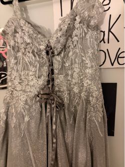 Silver dress
