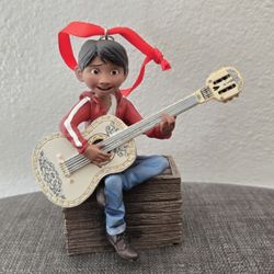 Disney Coco Singing Miguel Sketchbook Ornament Christmas Figure