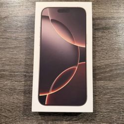 Unlocked Apple iPhone 16 Pro Max 1TB – Desert Titanium - $950 FiRM