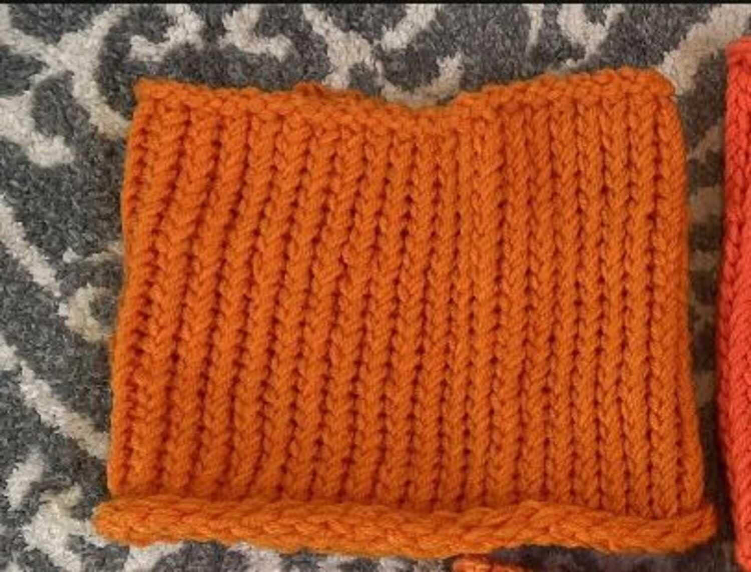 Blaze Orange Hunting Scarf 