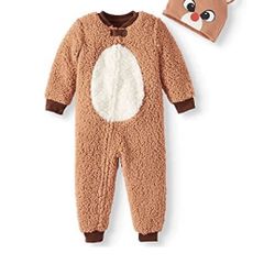 Rudolph Sherpa Fleece Pajamas