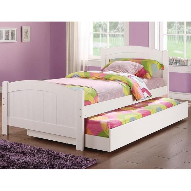 Twin Trundle Bed Frame Top / bottom Bed And 2 Mattress! $398
