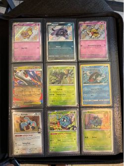 Pokemon promo binder $20 binder included