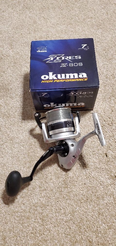 Okuma Azores Spinning Reel. No trades