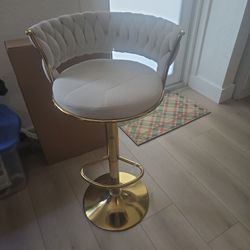 2  Beautiful  Modern Adjustable Stools 