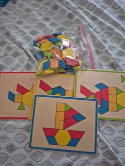 Kids wooden puzzle
