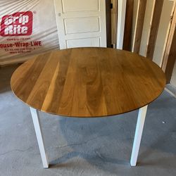 Custom Room & Board Solid Walnut Table