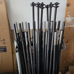 5ft Standard 1inch Weight Bars Barbells With Free Clips