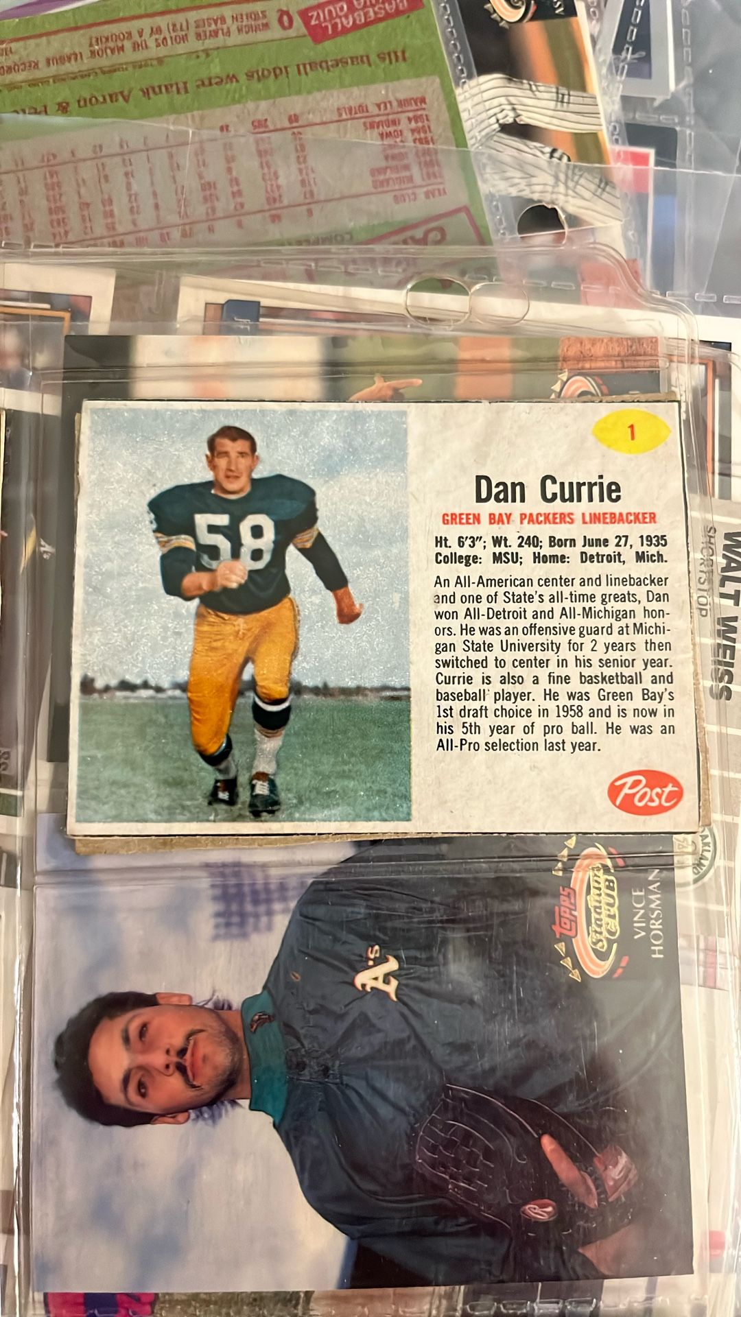 Vintage Football Post cards