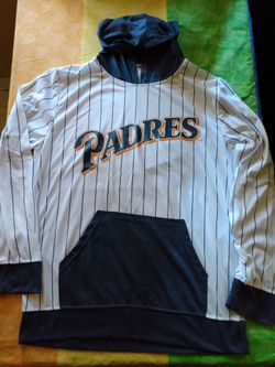 SAN DIEGO PADRES SHIRT SIZE MEDIUM YOUTH LONG SLEEVE