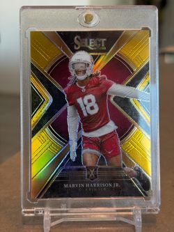 Marvin Harrison Jr Select XRC Gold /10