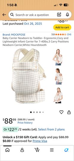 Baby carrier