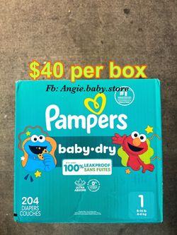 Pampers baby dry size 1
