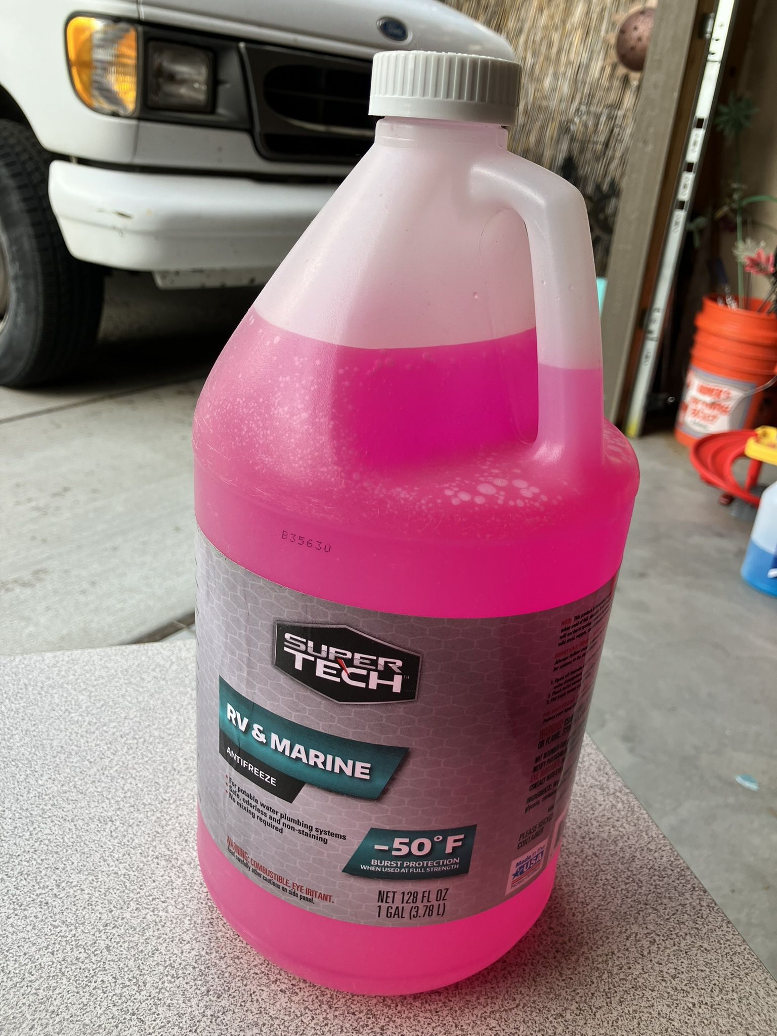 RV Antifreeze, Plug And Toilet Treatment