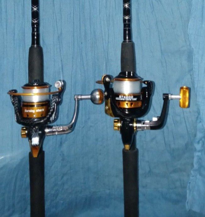 $SALE!!$ JIANNING GT 3000 REEL,  BURNING SHARK TT 4000 BOTH ON A *BRAND NEW* 7' PENN PURSUIT ROD 