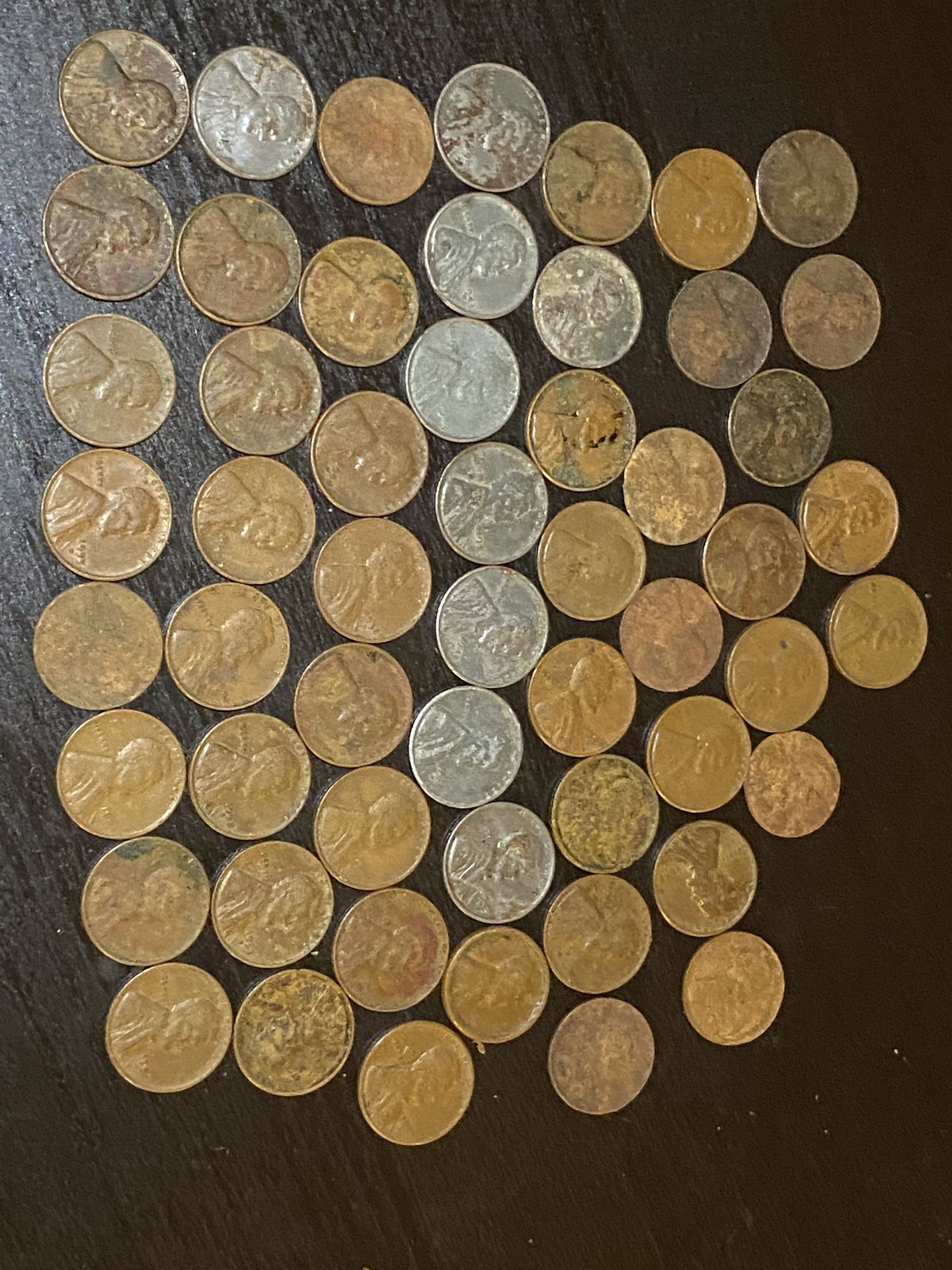 Wheat Pennie’s  And Steel Ww2 Pennies 