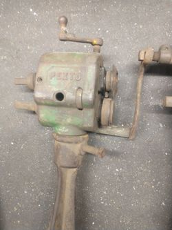 2 PEXTO bead rollers sheet metal