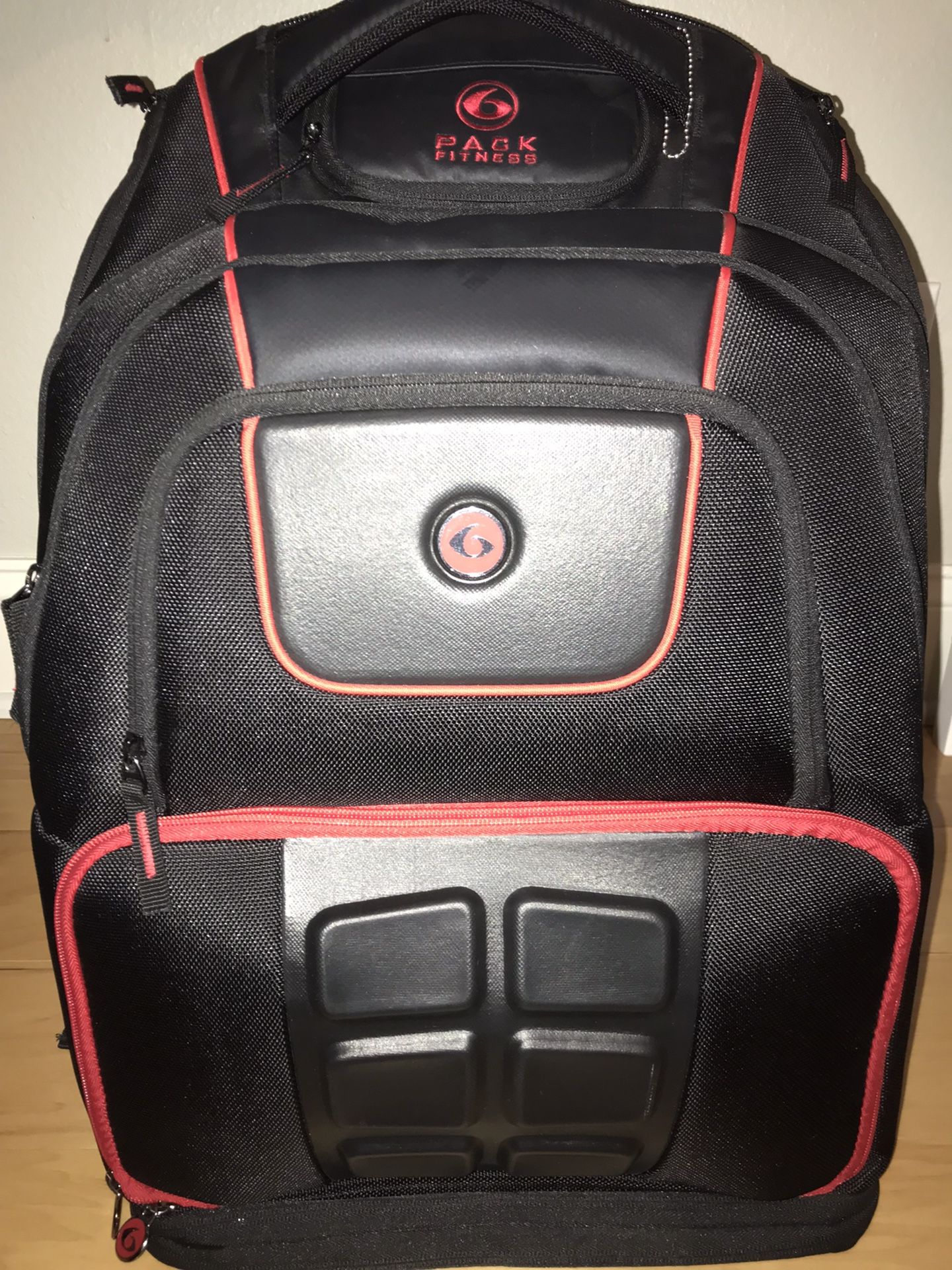 Six Pak Bag Unisex Elite Voyager 500 Black Backpack