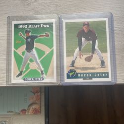 Derek Jeter 2 Card Lot
