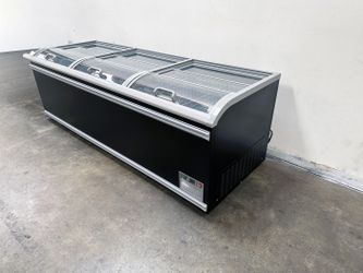 NSF 98 inches Combined Island Freezer Showcase HN25A-U