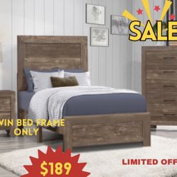 TWIN BED FRAME 