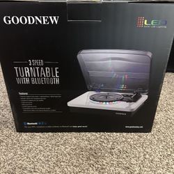 Speakers Turntable With Bluetooth 