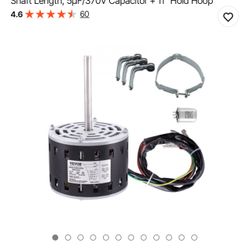 VEVOR 1/3HP Furnace Blower Motor, 110/120V 