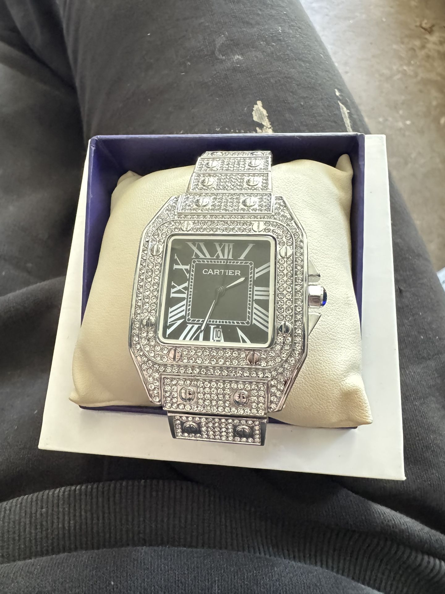 Cartier Watch Stainless Steel 