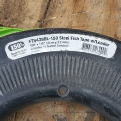 Steel Fish Tape W/Leader.