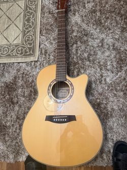 Ibañez acoustic electric guitar