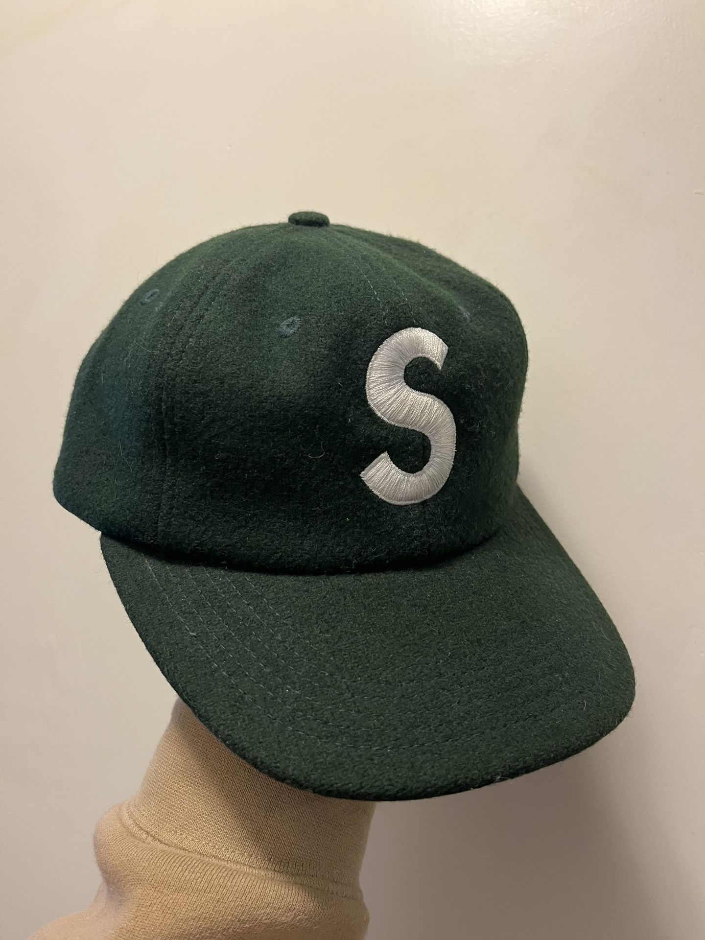 Supreme 6 Panel Wool cap FW21 rare Forest Green