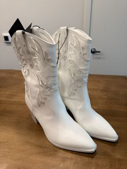 White Cowgirl Boots