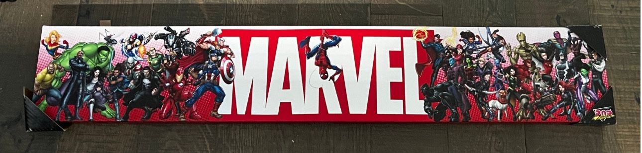 MARVEL COMICS CHARACTER CANVAS PRINT