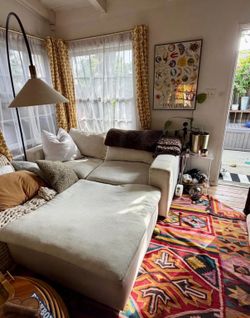 3 piece cloud couch sectional (Wayfair)