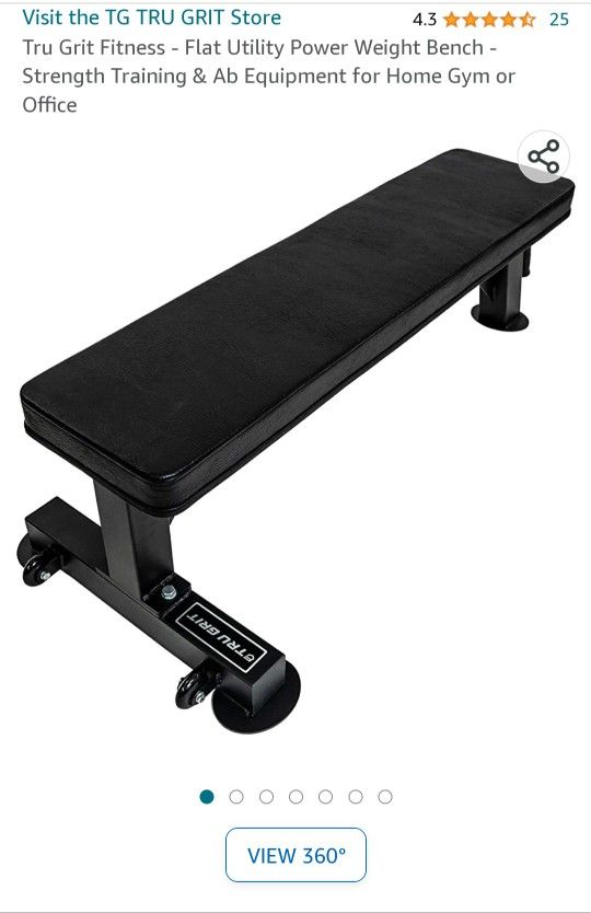 Tru Grit Weight Bench
