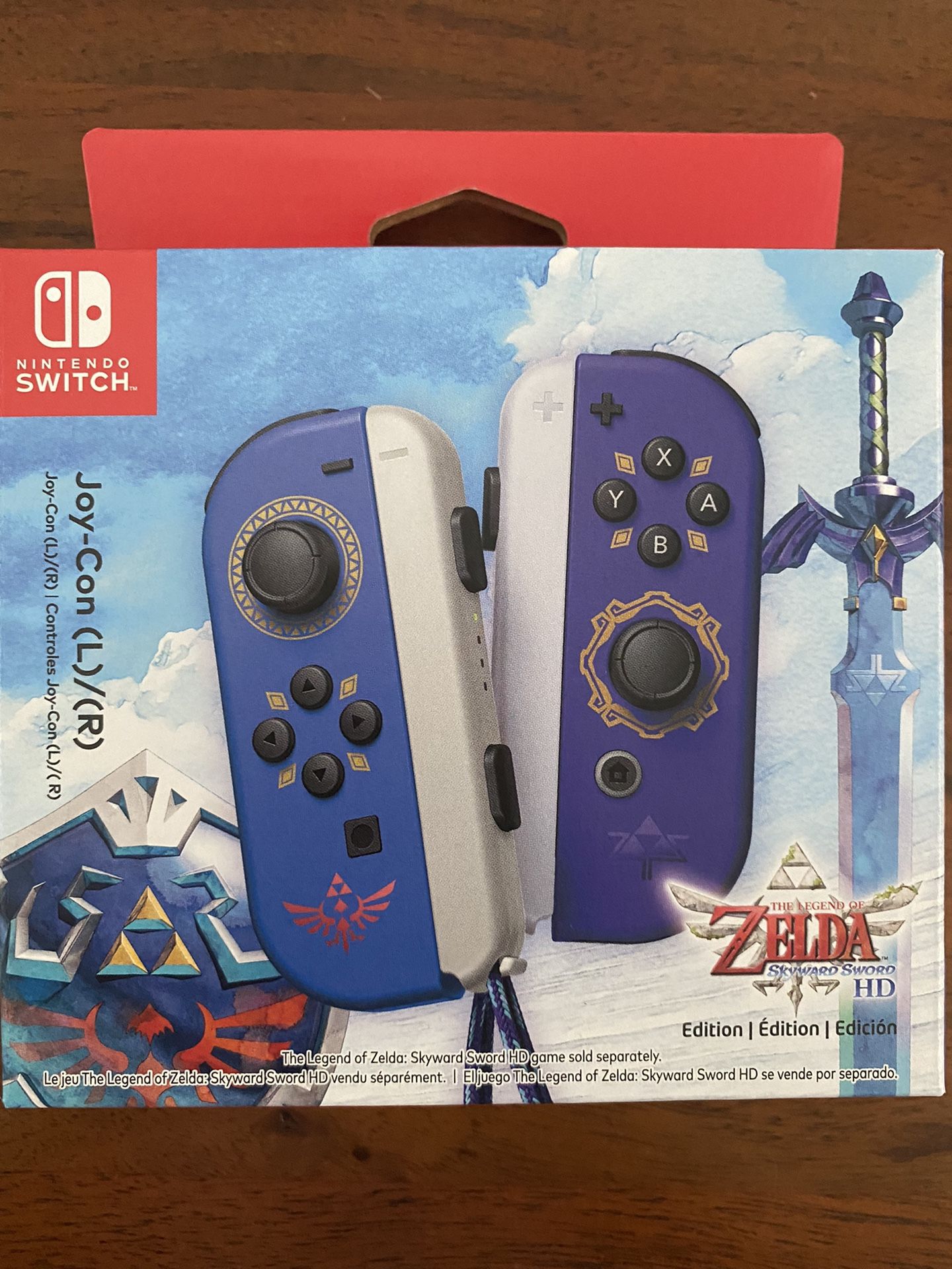 Joy Con L R Zelda Skyward Sword Hd Brand New For Sale In West Palm Beach Fl Offerup