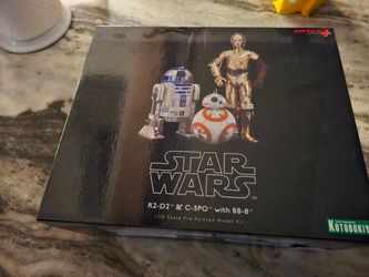 Star Wars ARTFX+ R2-D2, C-3PO & BB-8 Droids Kotobukiya 1/10 Scale Statues