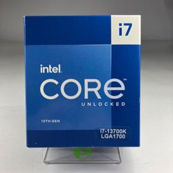New Intel Core i7-13700K 3.40GHz 16 Core BX8071513700K 24 Thread LGA 1700
