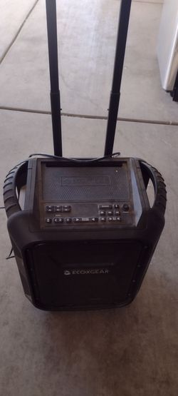 EcoXGear Portable Bluetooth Speaker with Trolley Handle
