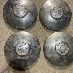 Vw Bug Bus Hub Caps 4 Parts